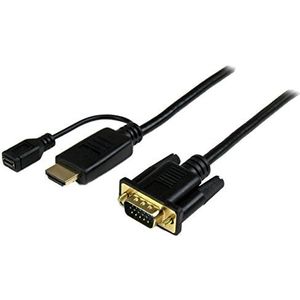 StarTech.com 3m actieve HDMI naar VGA converter kabel - HDMI naar VGA adapter 300cm - zwart - 1920x1200 / 1080p