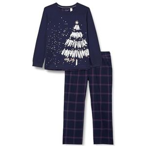 Triumph Dames Winter Moments Pk X Pajama Set, Blue - Light Combination, 42