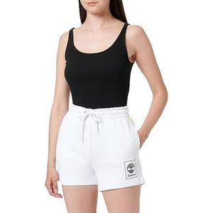Timberland Logo Pack sweatshorts voor dames, Wit, S