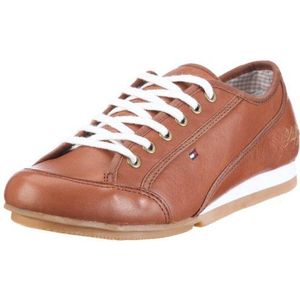 Tommy Hilfiger Sandria 1 B Sneakers voor dames, Braun Cognac 240, 36 EU