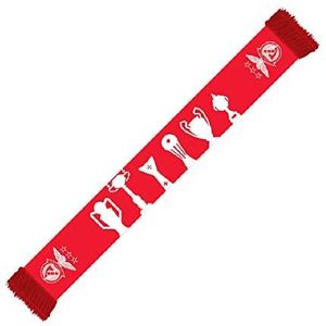 Benfica SL Trophies sjaal, uniseks, volwassenen, rood, alleen maat