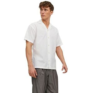 JACK & JONES Heren vrijetijdshemd JPRBLUSUMMER Linen - Comfort Fit XS-XXL