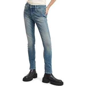 G-Star RAW lhana skinny split wmn, blauw (Sun Faded Biscay Blue D24356-d440-g345), 32W x 30L