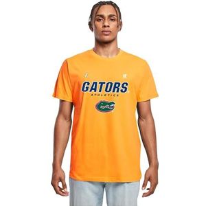 Merchcode Heren T-Shirt Florida Gators Athletics Tee, Loose Fit, 100% Katoen, M, Paradise Oranje, M