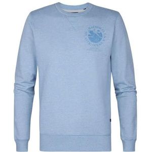 Sweatshirt - Geribbelde Kraag - Sweatstof - Ronde Hals - Normale Pasvorm