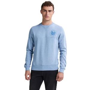 Sweatshirt - Geribbelde Kraag - Sweatstof - Ronde Hals - Normale Pasvorm