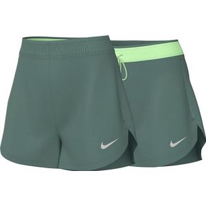 Nike Shorts Dames Attack Dri-Fit Mr 5In Short (Ca. 12,5 cm), Bicoastal/Htr/Reflective Silv, DX6024-361, S