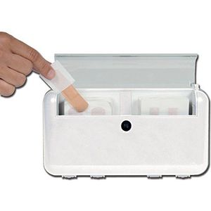 GIMA 34826 pleisterdispenser met 2 navulverpakkingen