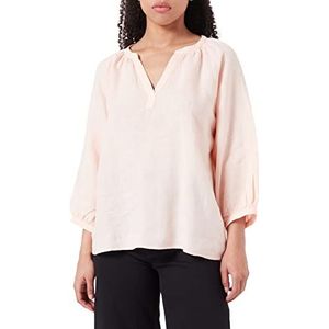Part Two Hikma Relaxed fit blouse met 3/4 mouwen voor dames, bleke blozen, 60