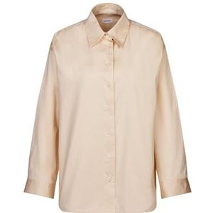Seidensticker Lange damesblouse, blouse, beige, 38, Beige, 36