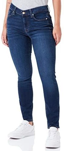 7 For All Mankind The Ankle Skinny Bair Eco Jeans, Dark Blue, Regular
