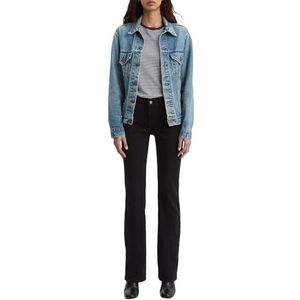 Levi's dames Jeans Klassieke bootcut, Soft Black_ Lse, 26W / 30L