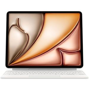 Apple Magic Keyboard-hoes voor de 13-inch iPad Air (M3), comfortabel typen, ingebouwde trackpad, Zweeds - Wit ​​​​​​​