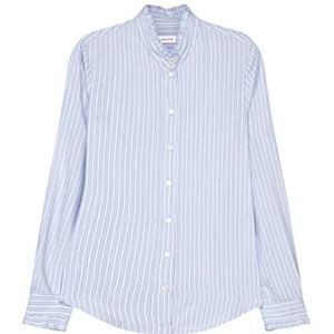Seidensticker Dames 133452 Blouse, Lichtblauw, 38