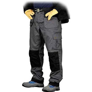 Leber&Hollman LH-Harver54 harde beschermbroek, grijs-zwart, 54 maat