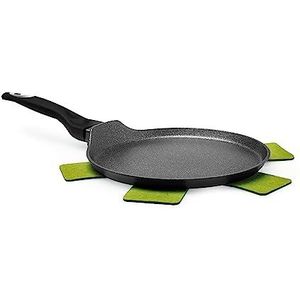 Excelsa EcoEnergy Crêpe Pan, Zwart