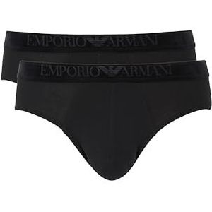 Emporio Armani Slips voor heren, Zwart, L