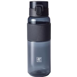 ZWILLING Drinkfles BPA-vrije, veelzijdige waterfles, Tritan, zwart, 680 ml