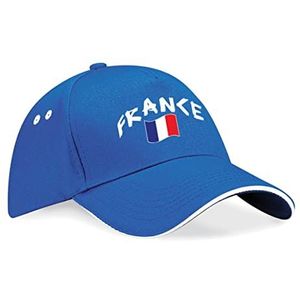 Supportershop Cap Frankrijk, Blauw, Eén maat