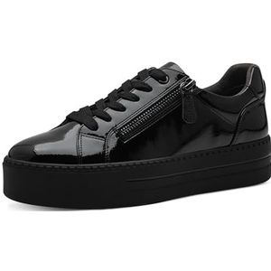 Jana Sneaker 8-23767-43 H-breedte, zwart (patent), 37 EU