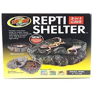 Zoo Med Repti Shelter 3 in1 Grot Klein