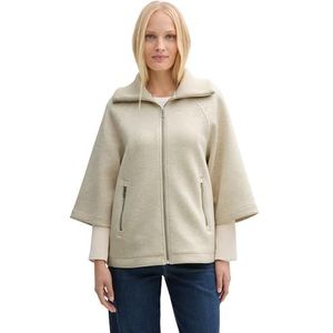 TOM TAILOR 1044401 jas dames, 36844 - zandsteen beige melange, XL