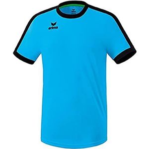 Erima uniseks-kind Retro Star shirt (3132129), curaçao/zwart, 164