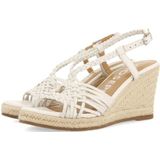 GIOSEPPO - Glide - Sandalen - Wit - Sleehak 8,5 cm