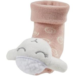 Sterntaler baby rammelsokken schaap, zacht roze, 15-16