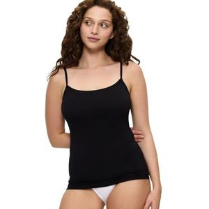 Triumph Sense of Modal Spaghetti Top Black, zwart, S