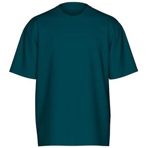 Trigema - TRIGEMA Heavy Oversized T-Shirt - Saffier - 1-delig