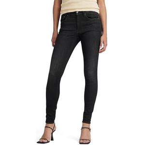 G-STAR RAW 3301 High Waist Skinny Jeans voor dames, zwart (Worn in Coal D05175-a634-b179), 32W x 32L