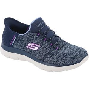 Skechers Sport Summits Dazzling Haze Damessneakers, marineblauw, 37 EU Ancho