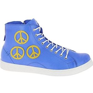 Andrea Conti Damessneakers, koningsblauw/geel, 37 EU, Royal Geel, 37 EU