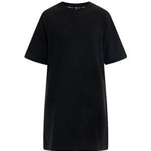 GRASSLAND Dames sweatshirtjurk 35425505-GR01, zwart, M, sweatshirtjurk, M