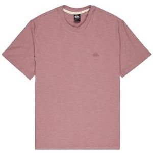 Quiksilver - Slub Roundneck - T-shirt - Roze - Korte Mouwen