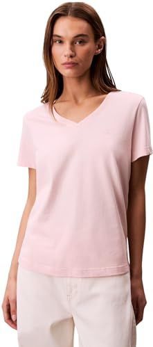 Calvin Klein - Archive Jersey Vnk Tee - T-shirt - Potpourri - Met V-hals