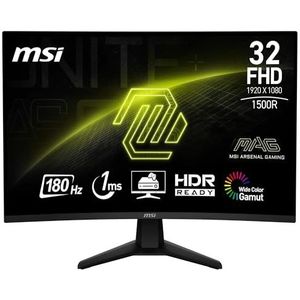 MSI - MAG 32C6 - Monitor - Zwart - 31.5" - 1920 x 1080 Pixels