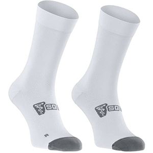 SQlab SQ-Socks ONE12, Road & MTB Race Fietssokken, wit, 39/41 EU