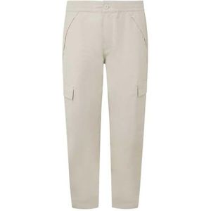 Pepe Jeans Heren ontspannen rechte cargo broek broek, beige (buff beige), 30W, Beige (Buff Beige), 30W