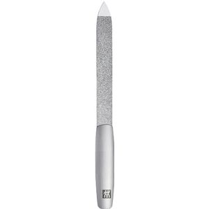 ZWILLING Twinox Mat Roestvrij Staal Saffier Nagelvijl, 130 mm Lengte, Zilver