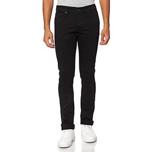 JACK & JONES Slim fit jeans voor heren Glenn ICON JJ 177 50SPS, zwart denim 2, 31W/32L