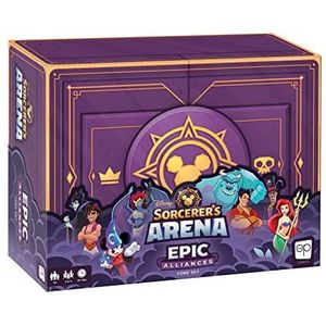 The OP USAopoly - Disney Sorcerer's Arena: Epic Alliances Core Set - Bordspel - Strategisch Bordspel voor 2 tot 4 Spelers - Vanaf 13 jaar - Voor 2 tot 4 Spelers - Engelstalig