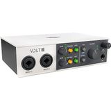 Universal Audio Volt 2 USB Audio-interface voor opname, podcasting en streaming. Bevat een omvangrijke bundel met audiosoftware