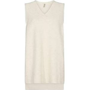 SOYACONCEPT Sc-Nessie Vest voor dames, 91620 Crème Melange, M