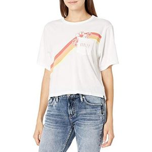 Hurley Dames W Seagull Stripes Pkt Crew Ss hemd