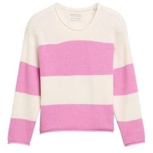 TOM TAILOR kinder meisjes trui, 39334 - Pink Ecru Block Stripe, 92-98