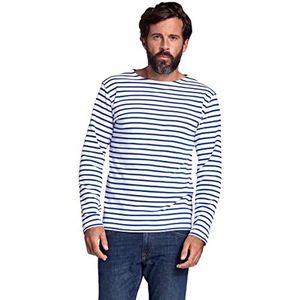 Armor Lux Zwaar katoen matrozenboom, Wit/Ster, 3XL