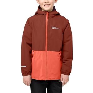 Jack Wolfskin - Snowy Day Jacket K jas voor kinderen, uniseks, intense roest