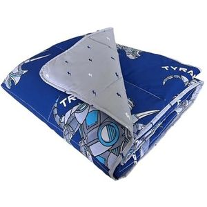 Catherine Lansfield Dinobot dekbed 240x220 blauw